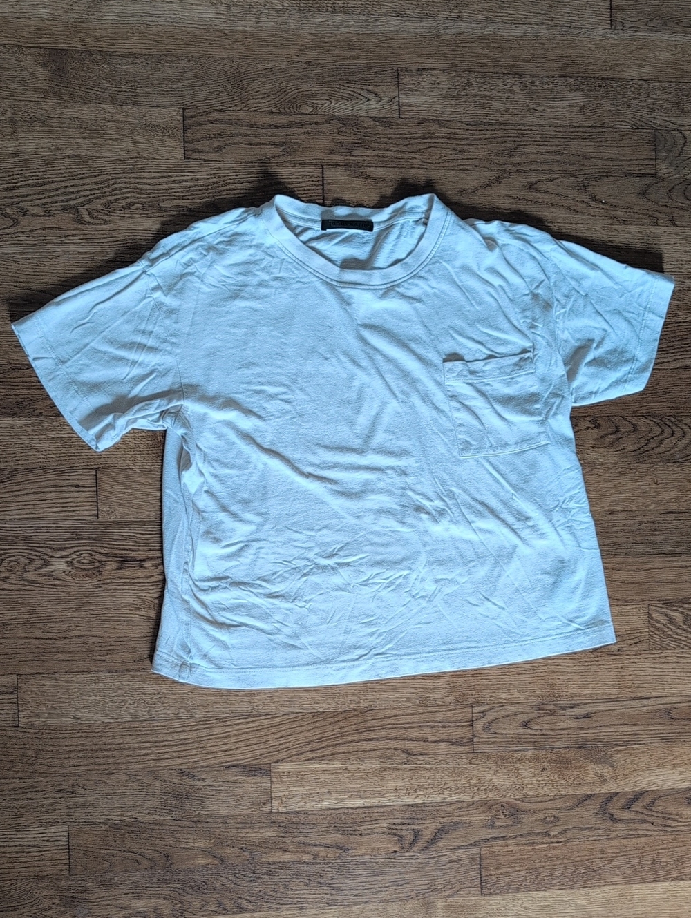 Jenni Kayne Oatneal Crewneck Tee Size Small